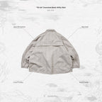 「FD-G4」 Oversized Mesh Utility Shirt #BEIGE [GOOPI-23AW-SEP-03]