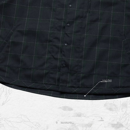 「FD-G4」 Oversized Mesh Utility Shirt #D-BUSCHGRUN [GOOPI-23AW-SEP-03]