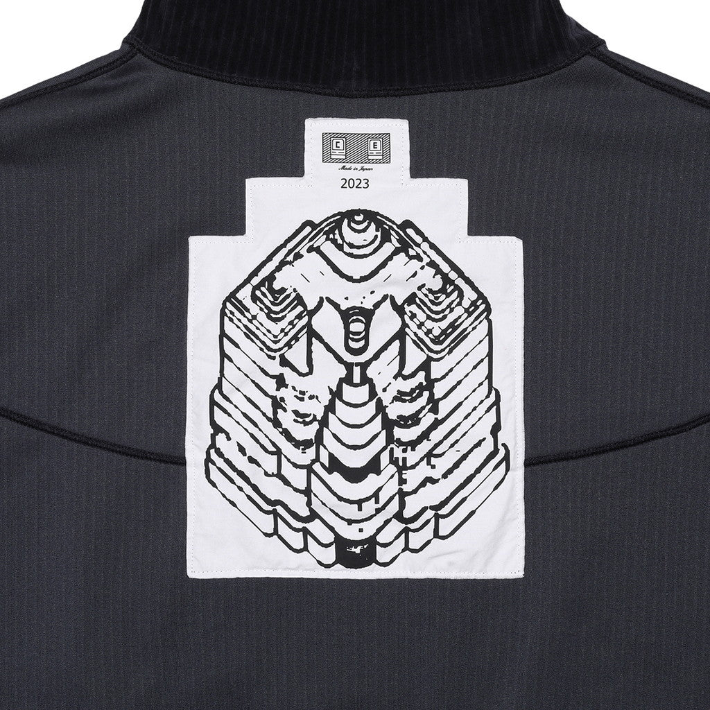 SOFT CORD HIGH NECK #CHARCOAL [CES24CS21]