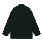 COTTON ZIP LIGHT JACKET #GREEN [CES24JK16]