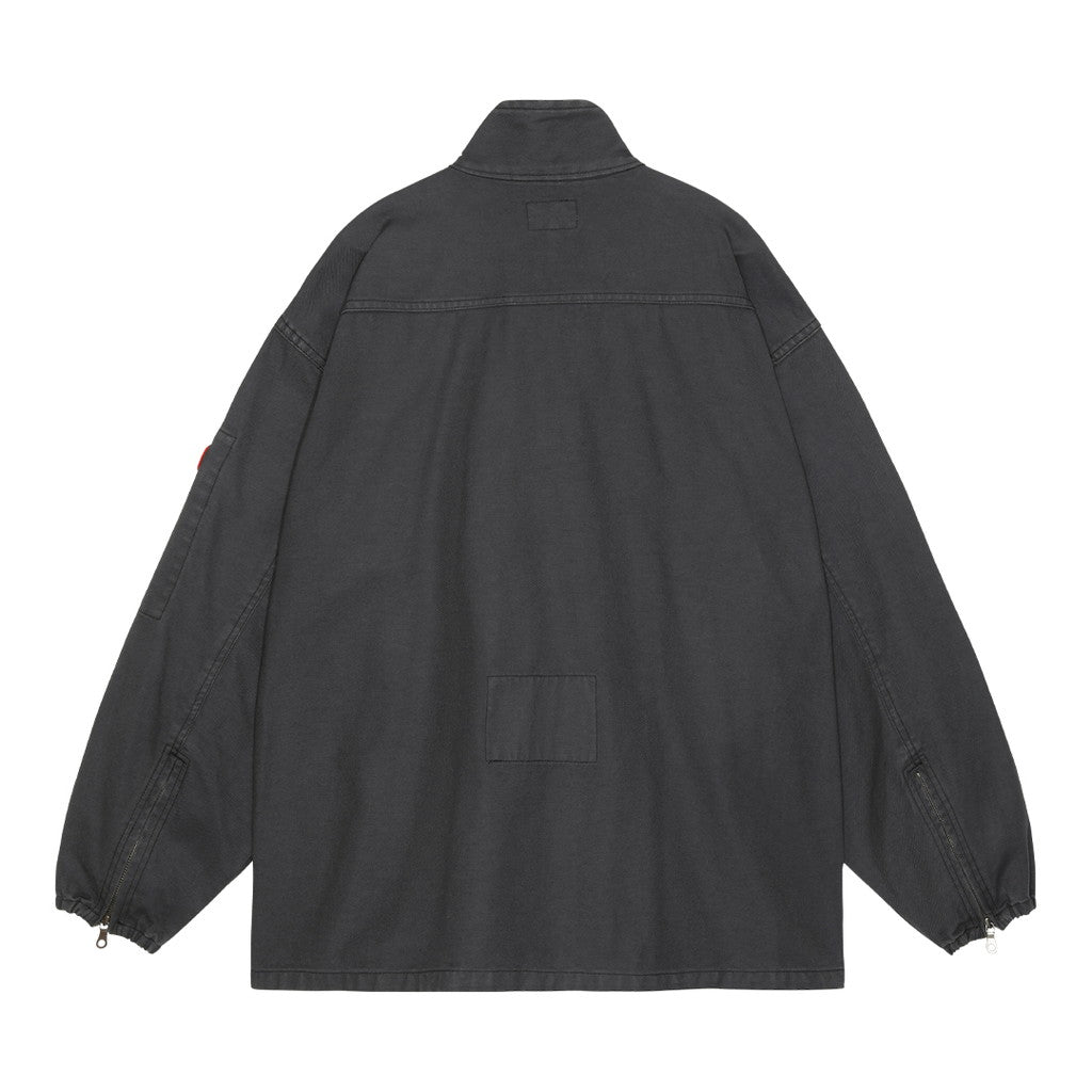 OVERDYE ZIP BDU #CHARCOAL [CES24JK18]