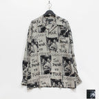 DEAD KENNEDYS | HAWAIIAN SHIRT L/S -TYPE 2- #GRAY [DEADKENNEDYS-WM-HI02]