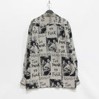 DEAD KENNEDYS | HAWAIIAN SHIRT L/S -TYPE 2- #GRAY [DEADKENNEDYS-WM-HI02]
