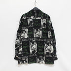 DEAD KENNEDYS | HAWAIIAN SHIRT L/S -TYPE 2- #BLACK [DEADKENNEDYS-WM-HI02]