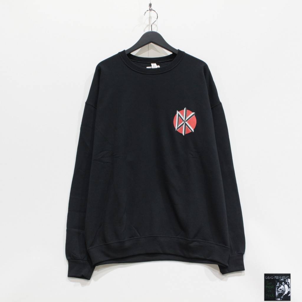 DEAD KENNEDYS | CREW NECK SWEAT SHIRT #BLACK [DEADKENNEDYS-WM-SS02]