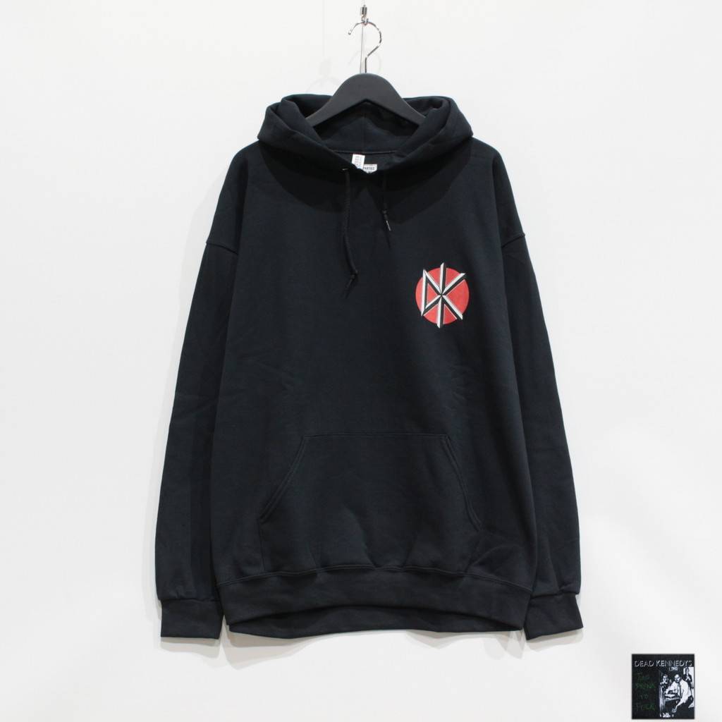 DEAD KENNEDYS | PULLOVER HOODED SWEAT SHIRT #BLACK [DEADKENNEDYS-WM-SS01]