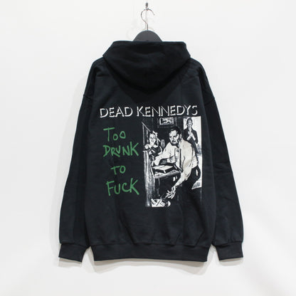 DEAD KENNEDYS | PULLOVER HOODED SWEAT SHIRT #BLACK [DEADKENNEDYS-WM-SS01]