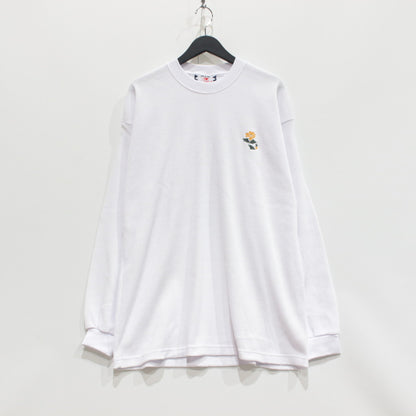 FLOWER EMBROIDERY THERMAL #WHITE [SC2320-CT03]