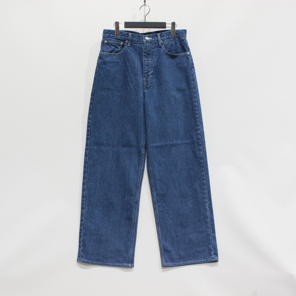 寬版牛仔五袋褲 #藍色 [SC2320-PN05]