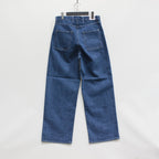 寬版牛仔五袋褲 #藍色 [SC2320-PN05]