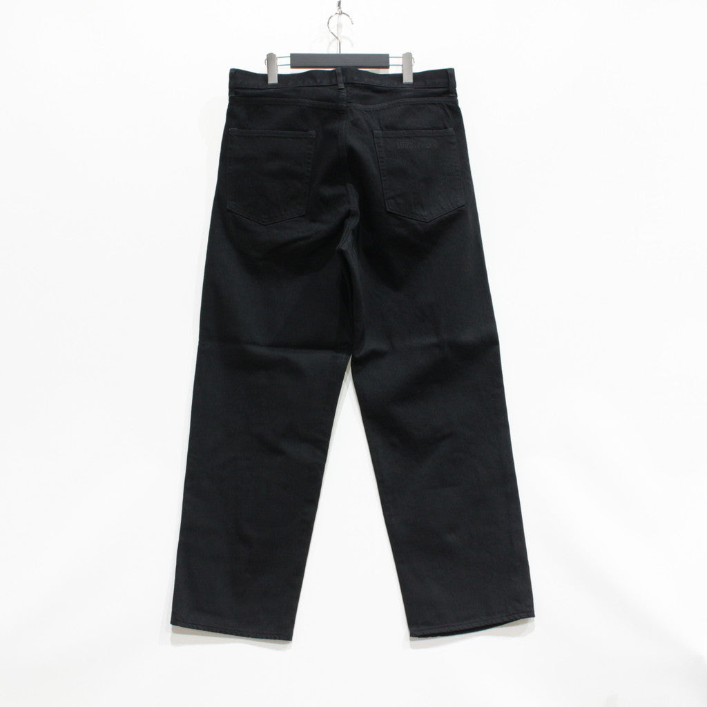 DENIM PANTS #BLACK [23FW-WMP-PT04]