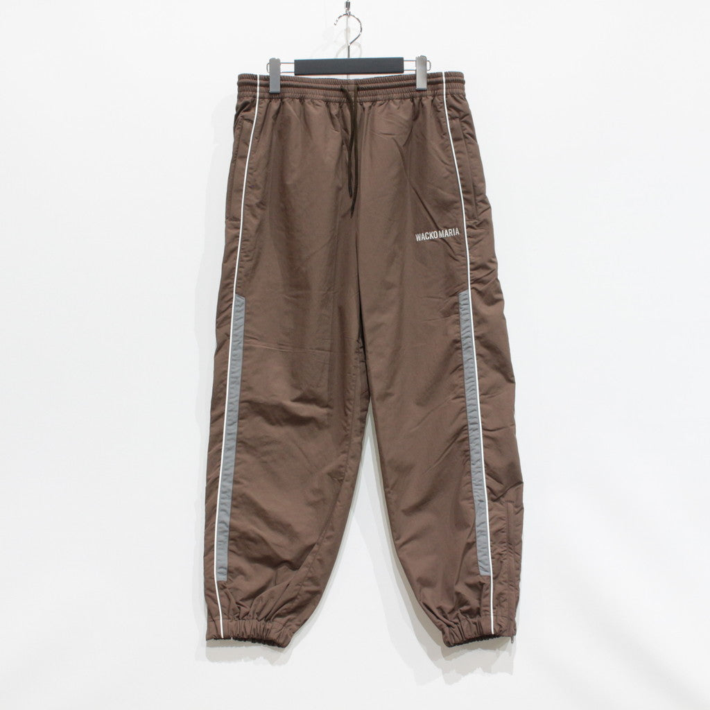 TRACK PANTS #BROWN [23FW-WMO-TP05]