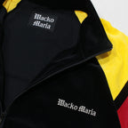 VELVETEEN TRACK JACKET #BLACK/GREEN [23FW-WMO-TJ06]