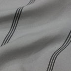 STRIPED OPEN COLLAR SHIRT L/S -TYPE 2- #GRAY [23FW-WMS-OC06]