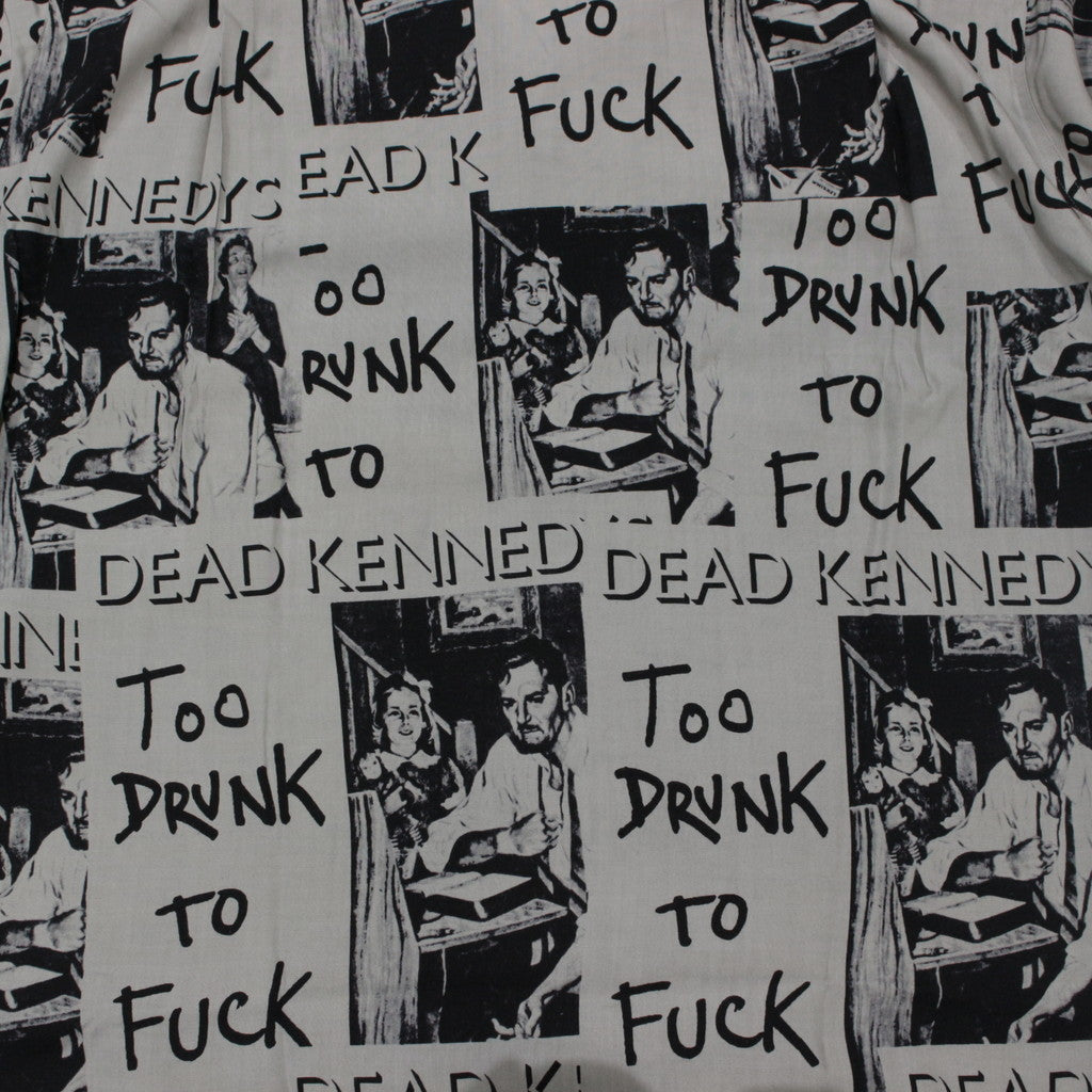 DEAD KENNEDYS | HAWAIIAN SHIRT L/S -TYPE 2- #GRAY [DEADKENNEDYS-WM-HI02]