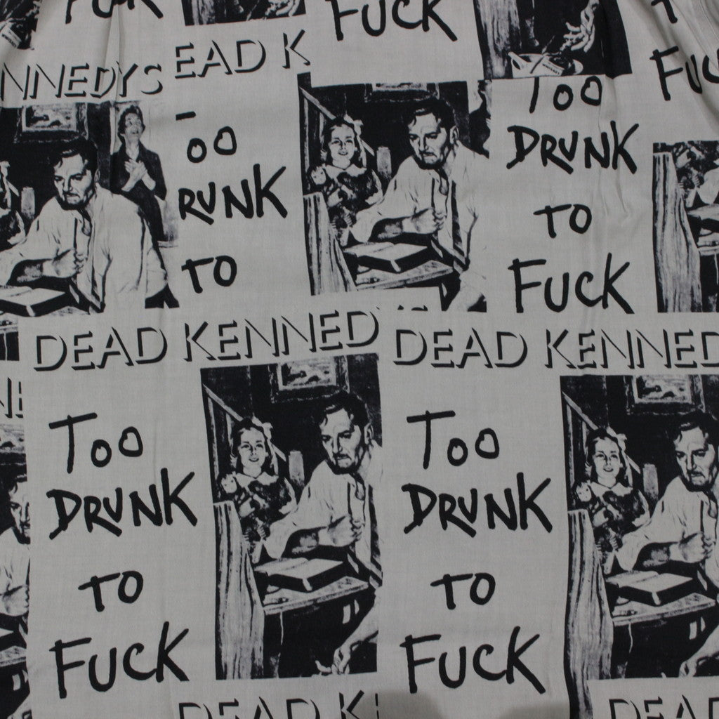 DEAD KENNEDYS | HAWAIIAN SHIRT L/S -TYPE 2- #GRAY [DEADKENNEDYS-WM-HI02]