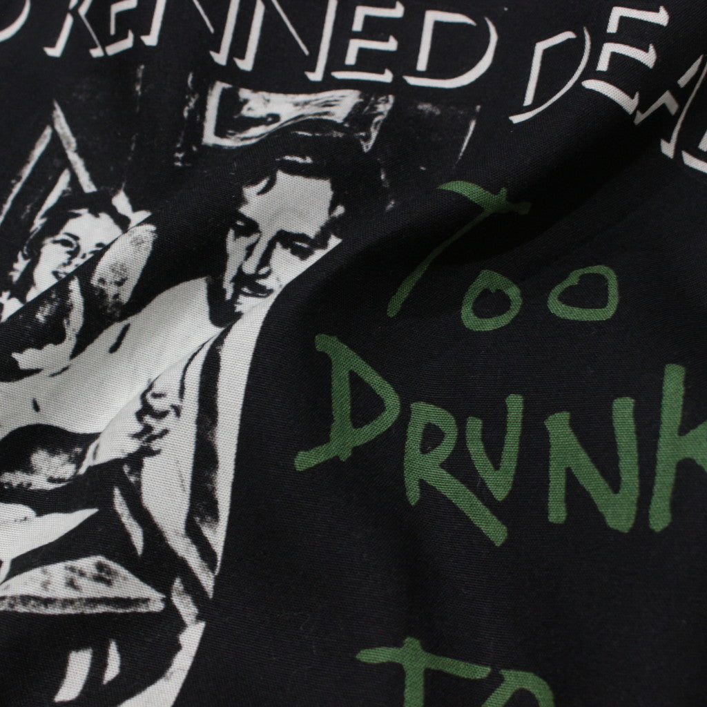 DEAD KENNEDYS | HAWAIIAN SHIRT L/S -TYPE 2- #BLACK [DEADKENNEDYS-WM-HI02]