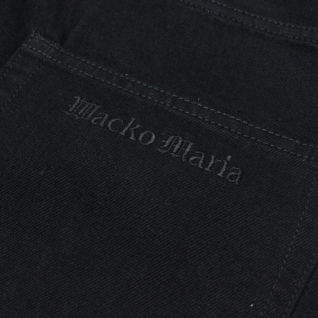 DENIM PANTS #BLACK [23FW-WMP-PT04]