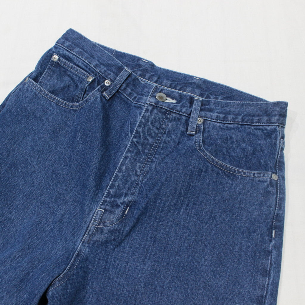 寬版牛仔五袋褲 #藍色 [SC2320-PN05]