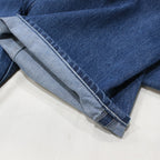 寬版牛仔五袋褲 #藍色 [SC2320-PN05]