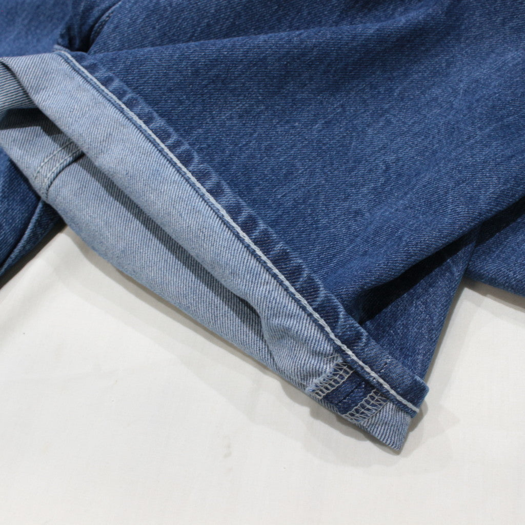 寬版牛仔五袋褲 #藍色 [SC2320-PN05]