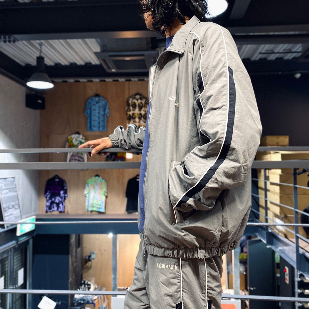 TRACK PANTS #GRAY [23FW-WMO-TP05]