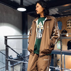 TRACK JACKET #BROWN [23FW-WMO-TJ05]