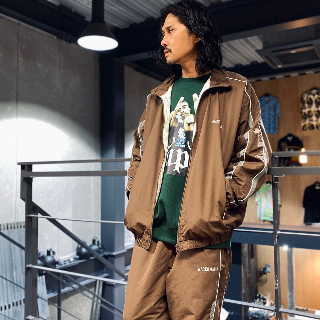 TRACK JACKET #BROWN [23FW-WMO-TJ05]