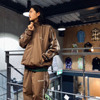 TRACK JACKET #BROWN [23FW-WMO-TJ05]
