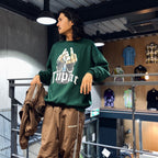 TRACK PANTS #BROWN [23FW-WMO-TP05]