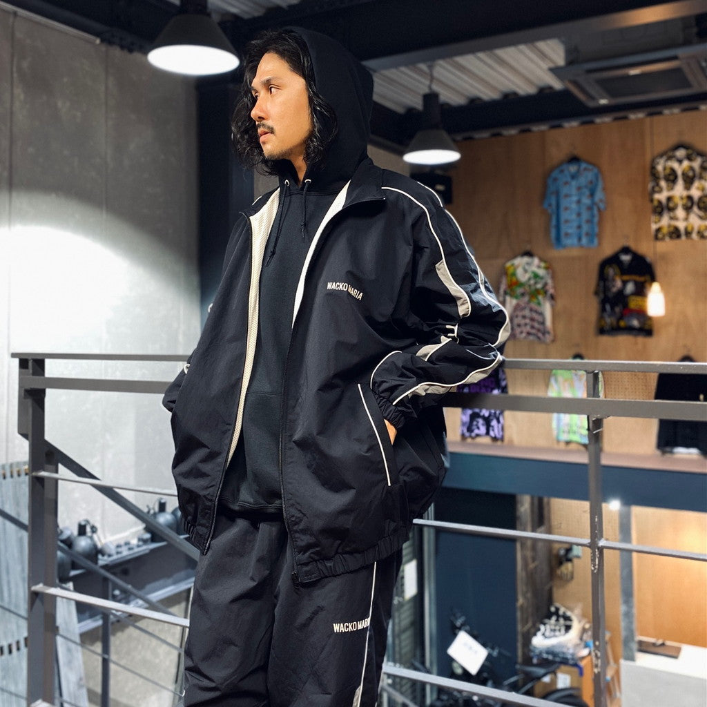 TRACK JACKET #BLACK [23FW-WMO-TJ05] - cocorozashi 三重県四日市市の