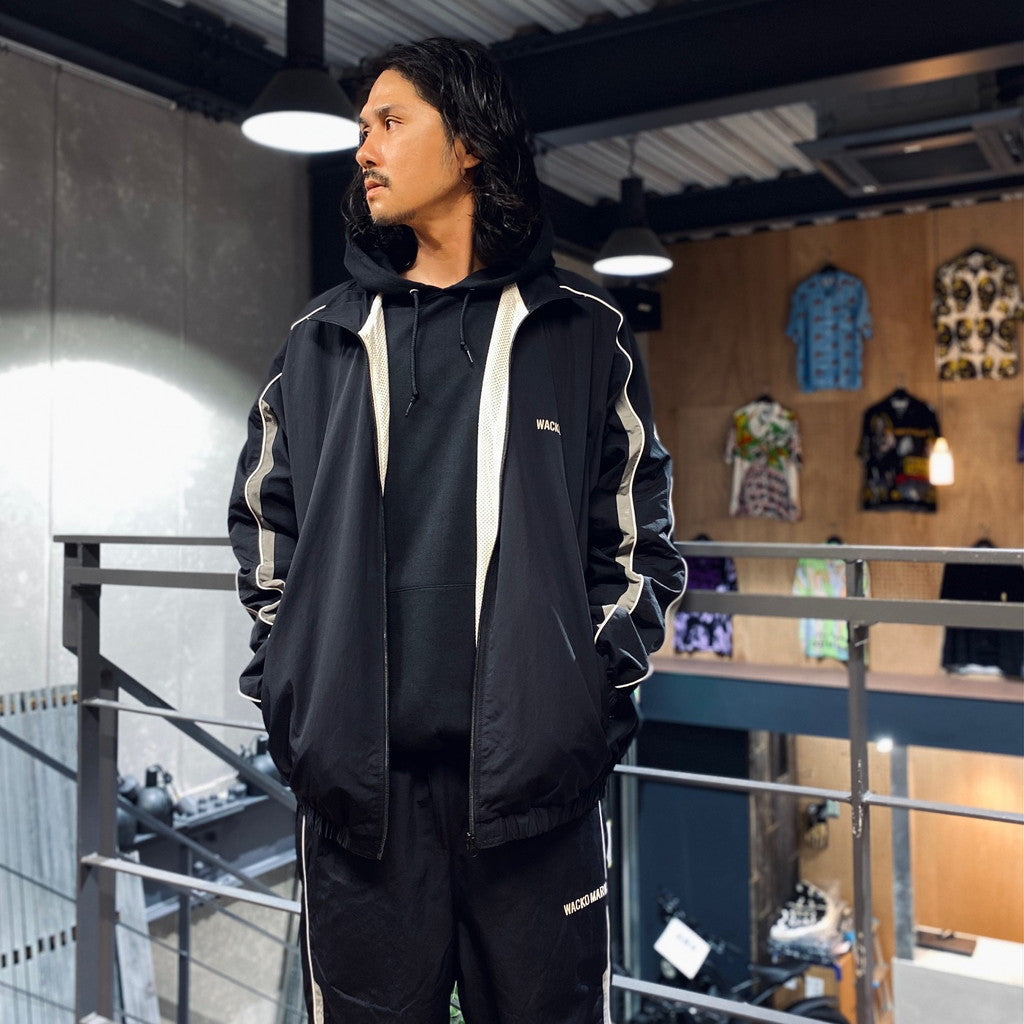 運動外套#黑色 [23FW-WMO-TJ05]