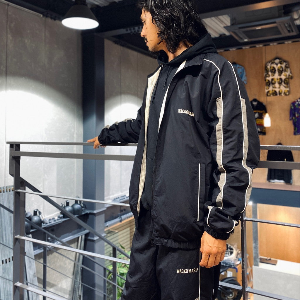 運動外套#黑色 [23FW-WMO-TJ05]