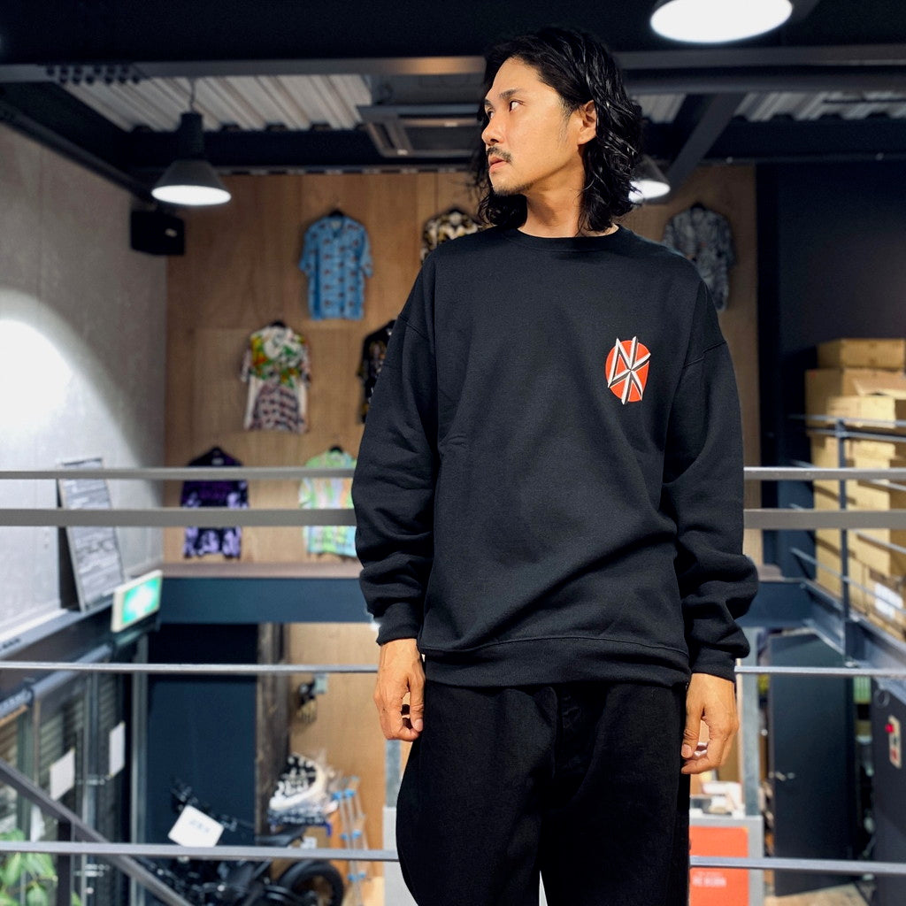 DEAD KENNEDYS | CREW NECK SWEAT SHIRT #BLACK [DEADKENNEDYS-WM-SS02]
