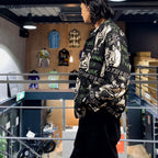 DEAD KENNEDYS | HAWAIIAN SHIRT L/S -TYPE 2- #BLACK [DEADKENNEDYS-WM-HI02]