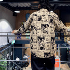 DEAD KENNEDYS | HAWAIIAN SHIRT L/S -TYPE 2- #GRAY [DEADKENNEDYS-WM-HI02]