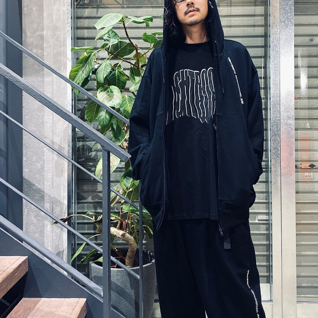 PYRAMID SWEAT BALLOON PANTS #BLACK [FW23-B06]