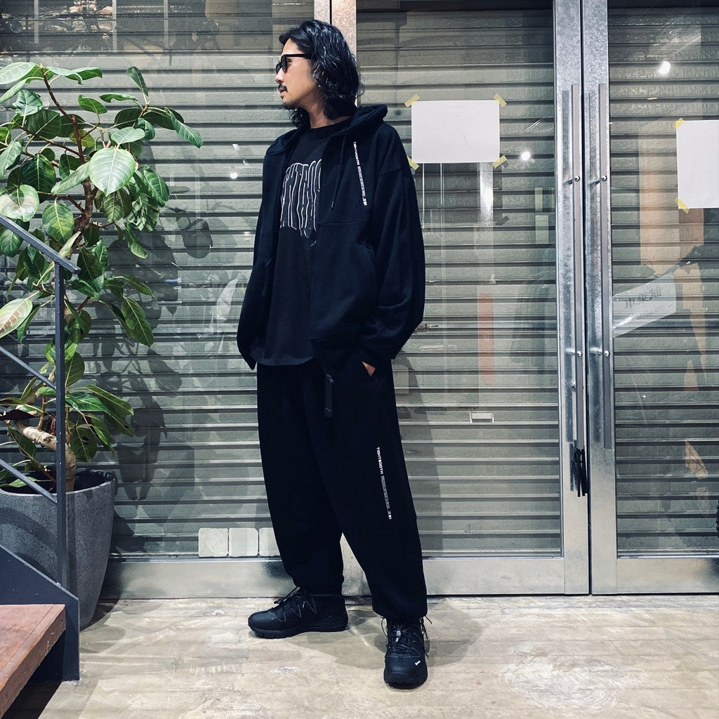 PYRAMID SWEAT BALLOON PANTS #BLACK [FW23-B06] – cocorozashi