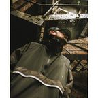 「Gof-A3」Tech-Meander 套頭外套#BLACK [GOOPI-23AW-SEP-01]