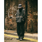「Gof-A3」Tech-Meander 套頭外套#BLACK [GOOPI-23AW-SEP-01]