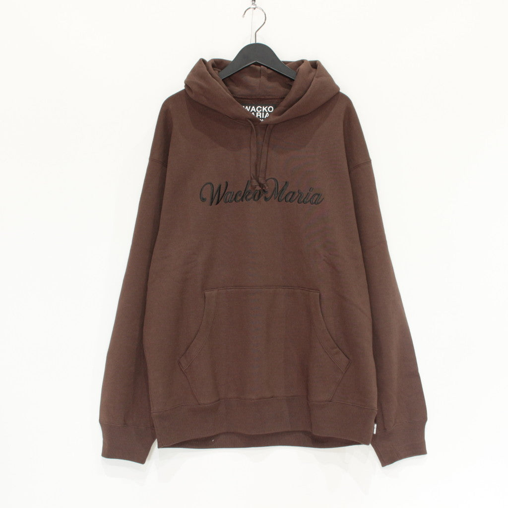 HEAVY WEIGHT PULLOVER HOODED SWEAT SHIRT -TYPE 1- #BROWN [23FW-WMC-SS01]
