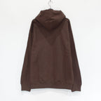 HEAVY WEIGHT PULLOVER HOODED SWEAT SHIRT -TYPE 1- #BROWN [23FW-WMC-SS01]