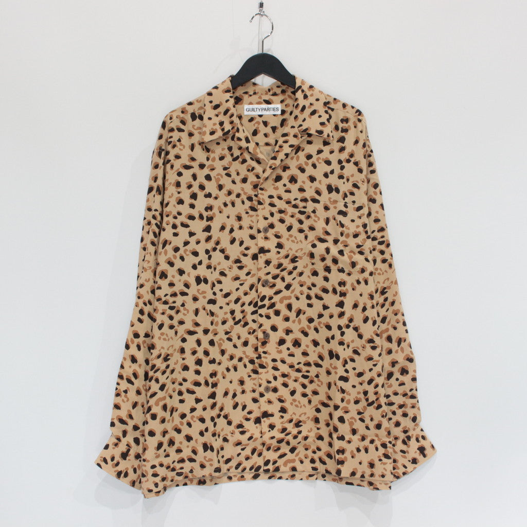 HAWAIIAN SHIRT L/S -TYPE 3- #BEIGE [23FW-WMS-HI06]