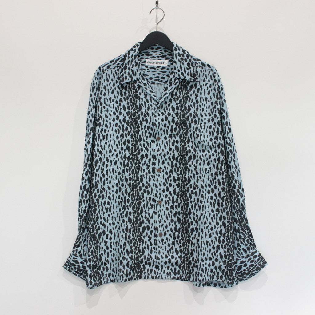 HAWAIIAN SHIRT L/S -TYPE 4- #BLUE [23FW-WMS-HI07]