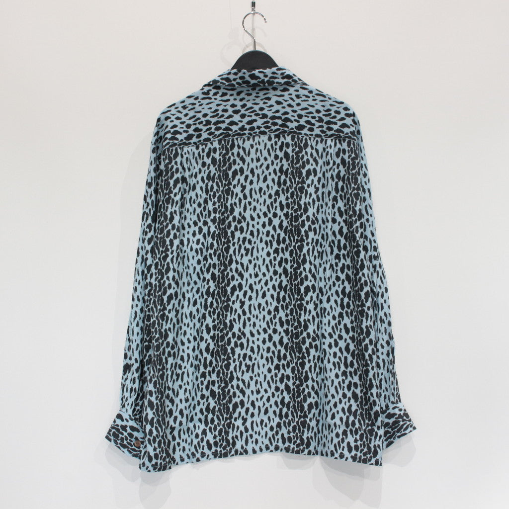 HAWAIIAN SHIRT L/S -TYPE 4- #BLUE [23FW-WMS-HI07]