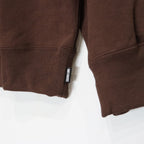 HEAVY WEIGHT CREW NECK SWEAT SHIRT -TYPE 1- #BROWN [23FW-WMC-SS02]