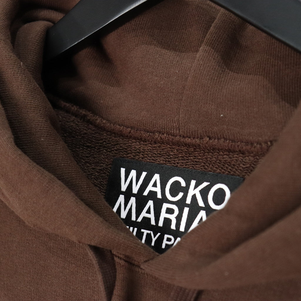 HEAVY WEIGHT PULLOVER HOODED SWEAT SHIRT -TYPE 1- #BROWN [23FW-WMC-SS01]