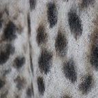 LEOPARD MOHAIR CREW NECK SWEATER -TYPE 1- #WHITE [23FW-WMK-KN12]
