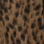 LEOPARD MOHAIR CARDIGAN -TYPE 1- #BEIGE [23FW-WMK-KN13]