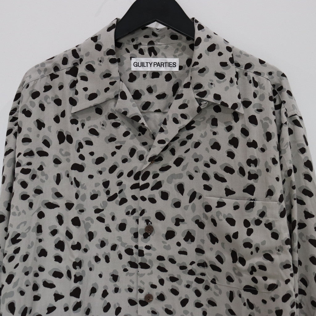 HAWAIIAN SHIRT L/S -TYPE 3- #GRAY [23FW-WMS-HI06]